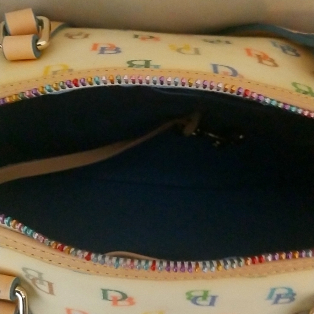 Dooney & Bourke Multicolor Logo Barrel Bag - Picture 8 of 8